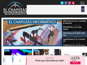'elchapuzasinformatico.com' screenshot
