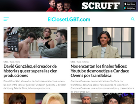 'elclosetlgbt.com' screenshot