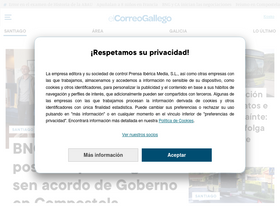 'elcorreogallego.es' screenshot