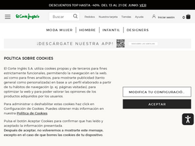 'elcorteingles.es' screenshot