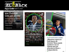'elcrackdeportivo.com.ar' screenshot