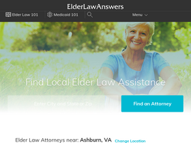 'elderlawanswers.com' screenshot
