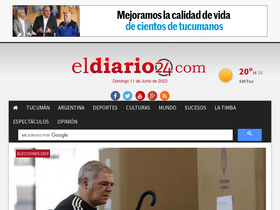 'eldiario24.com' screenshot