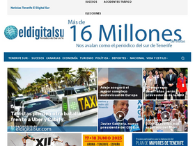 'eldigitalsur.com' screenshot