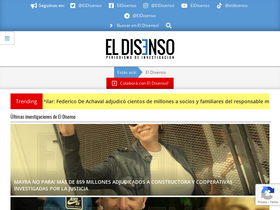 'eldisenso.com' screenshot