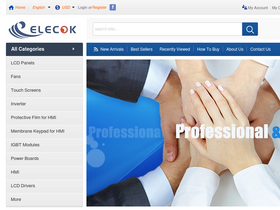 'elecok.com' screenshot