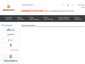 'elecsnet.ru' screenshot
