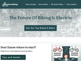 'electric-biking.com' screenshot