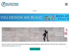 'electricbikereport.com' screenshot