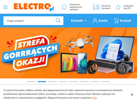 'electro.pl' screenshot