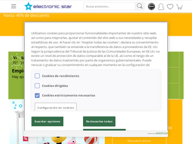 'electronic-star.es' screenshot