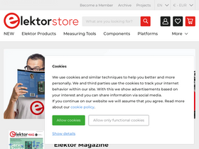 'elektor.com' screenshot