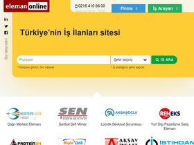 Elemanonline Com Tr Analytics Market Share Stats Traffic Ranking