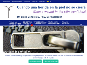 'elenaconde.com' screenshot