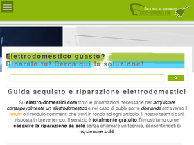 'elettro-domestici.com' screenshot