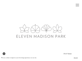 'elevenmadisonpark.com' screenshot