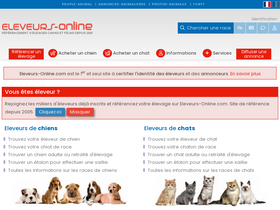 'eleveurs-online.com' screenshot