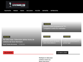 'elfiltrador.com' screenshot