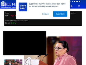 'elfinanciero.com.mx' screenshot