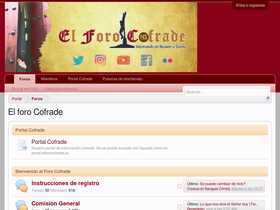 'elforocofrade.es' screenshot