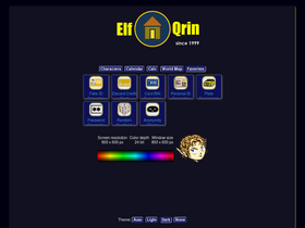 'elfqrin.com' screenshot