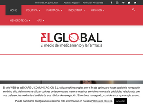 'elglobal.es' screenshot