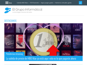 'elgrupoinformatico.com' screenshot