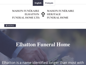 'elhatton.com' screenshot