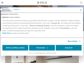 'elica.com' screenshot