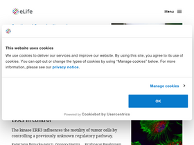 'elifesciences.org' screenshot