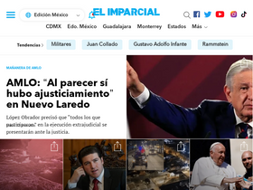'elimparcial.com' screenshot