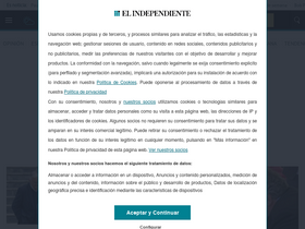 'elindependiente.com' screenshot
