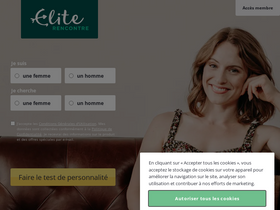'eliterencontre.fr' screenshot