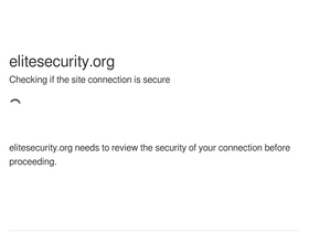 'elitesecurity.org' screenshot