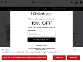 'elizabetharden.com' screenshot