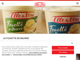 'elle-et-vire.com' screenshot