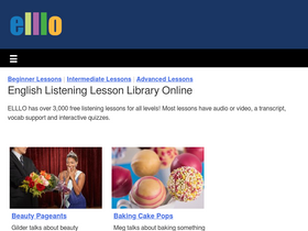 'elllo.org' screenshot