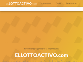 'ellottoactivo.com' screenshot