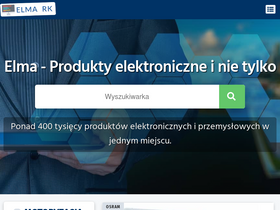 'elma-rk.pl' screenshot