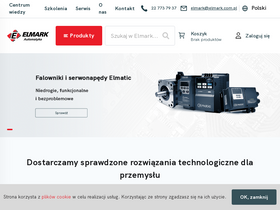 'elmark.com.pl' screenshot