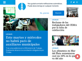 'elmarplatense.com' screenshot