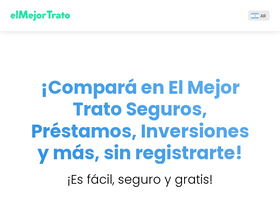 'elmejortrato.com.ar' screenshot