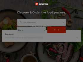 'elmenus.com' screenshot