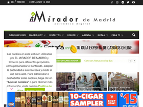 'elmiradordemadrid.es' screenshot