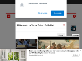 'elnacional.com.do' screenshot