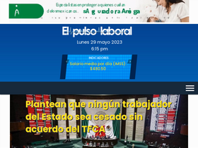 'elpulsolaboral.com.mx' screenshot