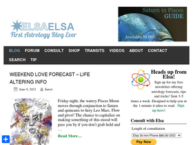 'elsaelsa.com' screenshot