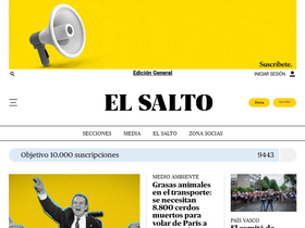 'elsaltodiario.com' screenshot