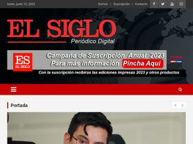 'elsiglo.cl' screenshot