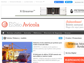 'elsitioavicola.com' screenshot